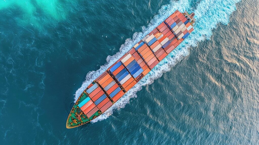 AI 기반 시스템이 수요 예측과 운송 경로를 자동으로 최적화하는 유통 물류 현장