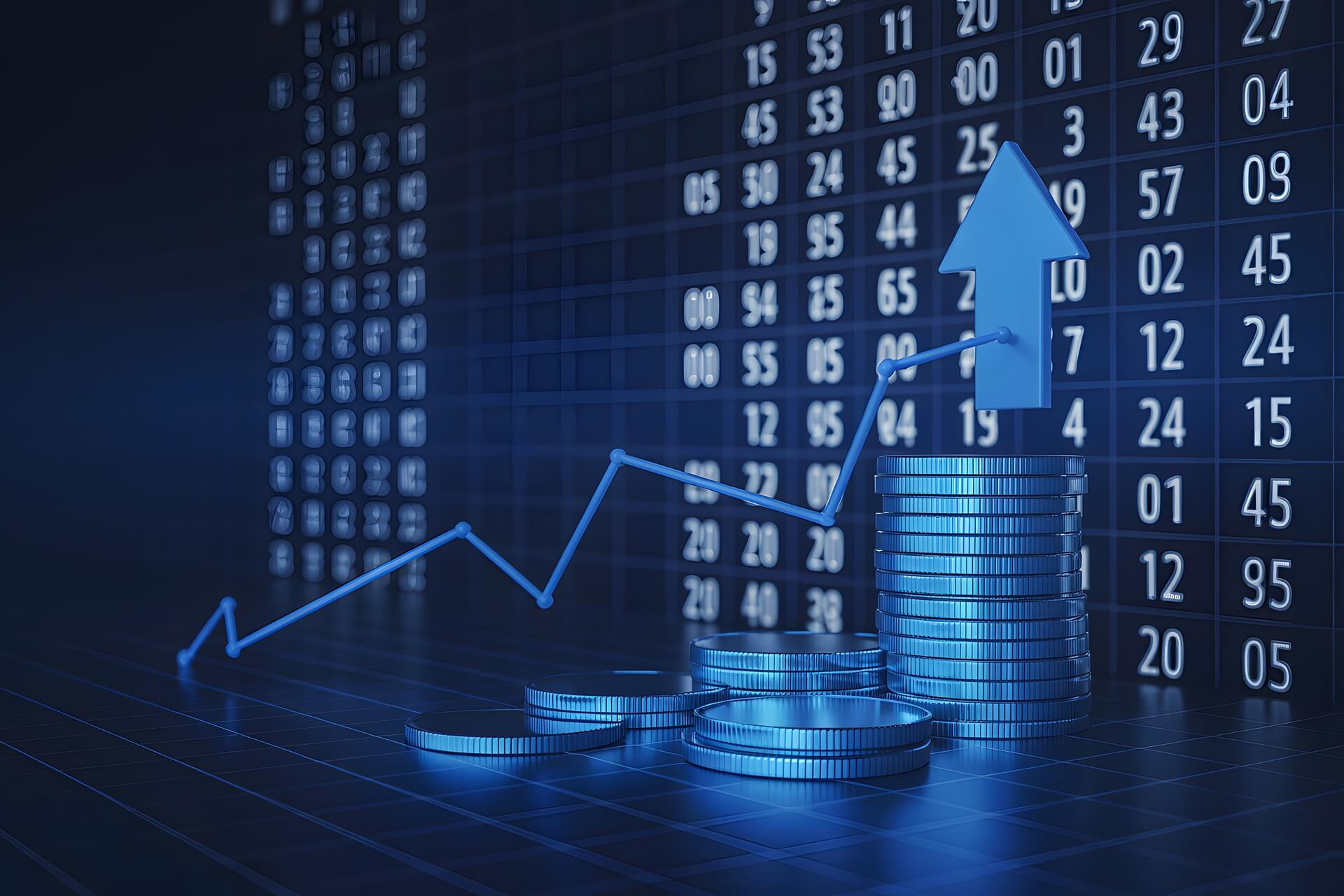 AI 기반 데이터 분석으로 변화하는 재무관리자의 업무 환경을 나타낸 이미지